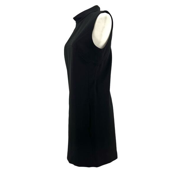 Rachel Roy Womens Mini Shift Dress, Black Pockets (M) - Picture 2 of 8
